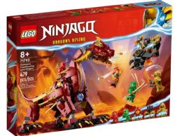 LEGO NINJAGO - LE DRAGON DE LAVE TRANSFORMABLE DE HEATWAVE #71793

